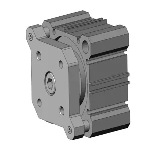 SMC VALVES CQMA63TN-10 Compact Cylinder, 63 mm Size, Double Acting | AM8GGU