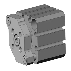 SMC VALVES CQMB20-15 Compact Cylinder, 20 mm Size, Double Acting | AM9VFC