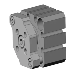 SMC VALVES CQMB20-5 Compact Cylinder, 20 mm Size, Double Acting | AN8UYN