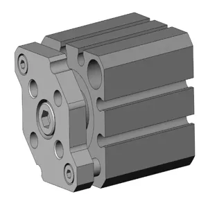 SMC VALVES CQMB25-20 Compact Cylinder, 25 mm Size, Double Acting | AN7UUY