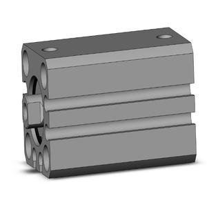 SMC VALVES CQSB16-30D Kompaktzylinder, 16 mm Größe, doppeltwirkend | AP2YCM