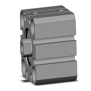 SMC VALVES CQSB20-10D Kompaktzylinder, 20 mm Größe, doppeltwirkend | AM8FQZ