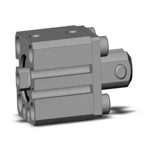 SMC VALVES CQSD16-10D Compact Cylinder, 16 mm Size, Double Acting | AN7BGR