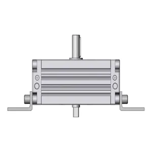 SMC VALVES CRA1LW80-190CZ Rotary Actuator, 80 mm Size, Double Acting | AP2NVM