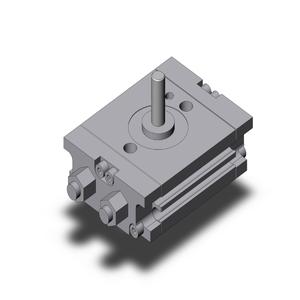 SMC VALVES CRQ2XBW10-90 Rotary Actuator, 10 mm Size, Double Acting | AN9ECJ