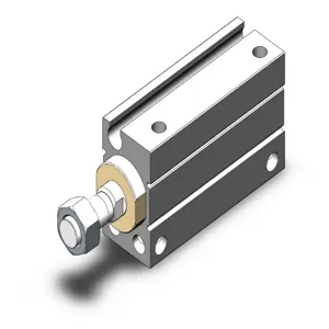 SMC VALVES CUJB10-25DM Compact Cylinder, 10 mm Size, Double Acting | AN7XDG