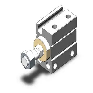 SMC VALVES CUJB10-8DM Compact Cylinder, 10 mm Size, Double Acting | AN2RGK