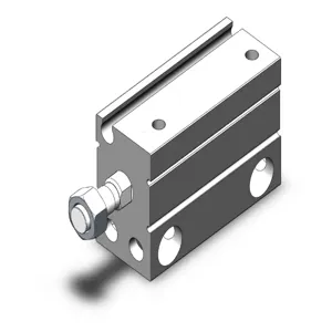 SMC VALVES CUJB12-25DM Compact Cylinder, 12 mm Size, Double Acting | AN4AQM