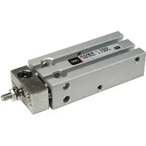 SMC VALVES CDUK10-15D-M9BZ-XC34 Compact Cylinder, 10 mm Size, Non Rotating Auto Switcher | AN9CBP