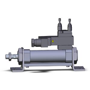 SMC VALVES CVM5L20-50-11DZ Zylinder, 20 mm Größe | AM9MWX