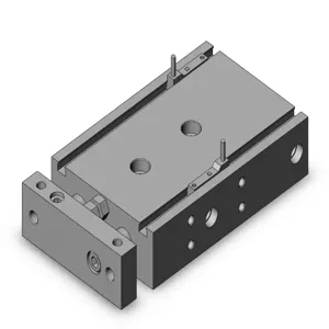 SMC VALVES CXSM25-50-Y7PVZ Guided Cylinder, 25 mm Size, Slide Bearing | AM9EMP