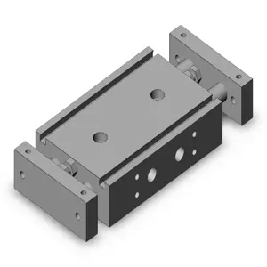 SMC VALVES CXSWL25-10 Guided Cylinder, 25 mm Size, Ball Bearing | AM9VKA