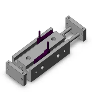 SMC VALVES CXSWM6-20-Y69BL Guide Cylinder, 6 mm Size, Slide Bearing | AN3WDT