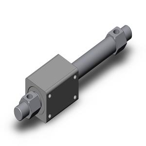 SMC VALVES CY3B10-50 Magnetgekoppelter Zylinder, 10 mm Größe, doppeltwirkend | AN8GVC
