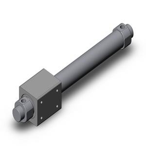 SMC VALVES CY3B40-250 Magnetgekoppelter Zylinder, 40 mm Größe, doppeltwirkend | AM9VMR
