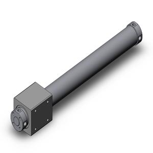 SMC VALVES CY3B63-500 Magnetic Coupled Cylinder, 63 mm Size, Double Acting | AM8AKE