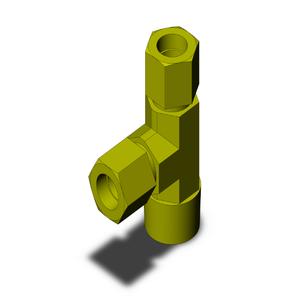 SMC VALVES DY08-03 Branch Tee, 8 mm Size | AL3NRA