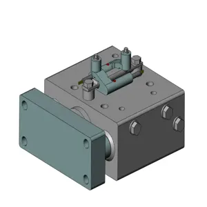 SMC VALVES HYDG25H-20F-F6PL Guide Cylinder, 25 mm Size, Slide Bearing | AN7RJE