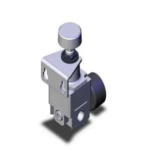 SMC VALVES IR1010-N01BG-R Regulator, 1/8 Inch Modular | AN8DMA