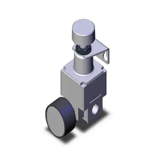 SMC VALVES IR2010-N02BG Regulator, 1/4 Inch Modular | AL3PCM