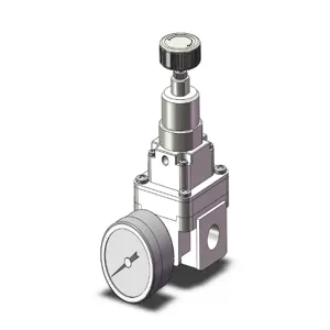 SMC VALVES IR2020-02G-A Regulator, 1/4 Inch Modular | AP3BJV