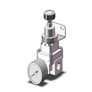 SMC VALVES IR2020-N02BG-Z-A Regulator, 1/4 Inch Modular | AP2QER