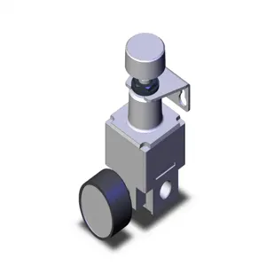 SMC VALVES IR2020-N02BG Regulator, 1/4 Inch Modular | AL3PCU