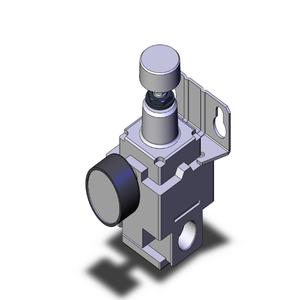 SMC VALVES IR3010-04BG Regulator, 1/2 Inch Modular | AM2NZZ