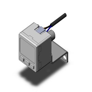 SMC VALVES ISE30A-01-B-LA2 Druckschalter, 1/8 Zoll Anschlussgröße | AN6XTB