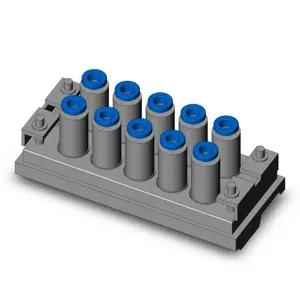 SMC VALVES KDM10S-06 Multi Connector, 6 mm Size | AL3PXA