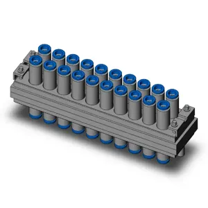 SMC VALVES KDM20-08 Multi Connector, 8 mm Size | AL3PXK