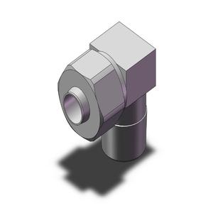 SMC VALVES KFG2L1008-02 Fitting, 10 mm | AN9FBG