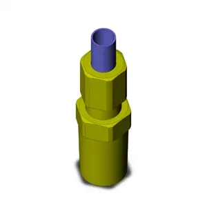 SMC VALVES KFH06-02 Male Connector, 6 mm Size | AL3PZM