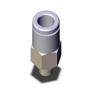 SMC VALVES KGH06-M5 Male Connector, 6 mm Size | AL3QFM