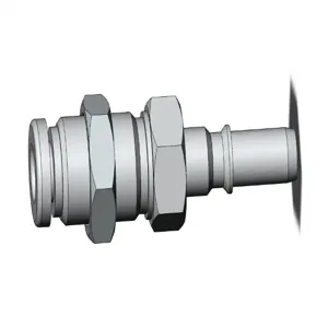 SMC VALVES KK2P-04E Fitting, 4 mm | AL9TDX