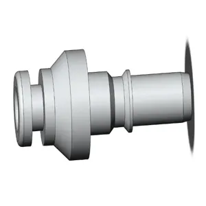 SMC VALVES KK2P-23H Fitting, 3.2 mm | AM9ELZ