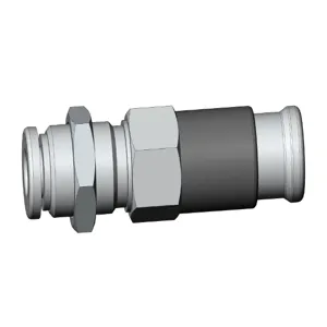 SMC VALVES KK2S-04E Fitting, 4 mm | AL9TDY