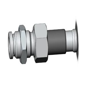 SMC VALVES KK2S-06E Fitting, 6 mm | AM4VEB