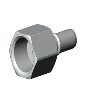 SMC VALVES KK3P-02F Coupler, Female Thread, Threads Only | AM2LAR