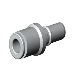 SMC VALVES KK3P-06H Fitting, 6 mm | AM4UKP