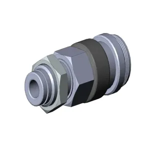 SMC VALVES KK3S-06E Fitting, 6 mm | AM7GFW