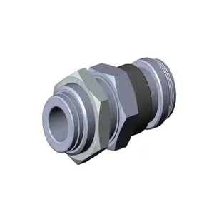 SMC VALVES KK3S-10E Fitting, 10 mm | AM9WPP