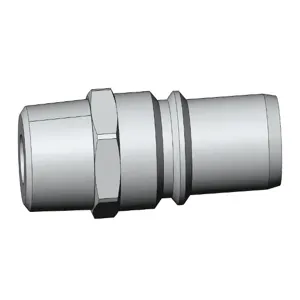 SMC VALVES KK4P-02MS Coupler, Male Thread, Threads Only | AM7TET