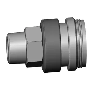 SMC VALVES KK4S-03MS Fitting, Threads Only | AM9WPQ