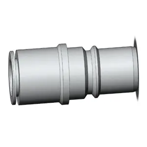 SMC VALVES KK6P-12H Fitting, 12 mm | AN6RZJ