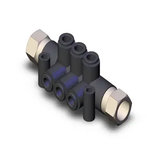 SMC VALVES KM12-07-35-6 Fitting, 1/4 Inch Size, Type Km | AL3QNT