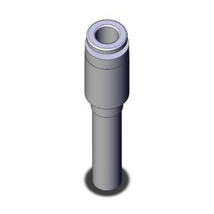 SMC VALVES KPR08-10 Plug, 8 mm Size | AM9WQJ