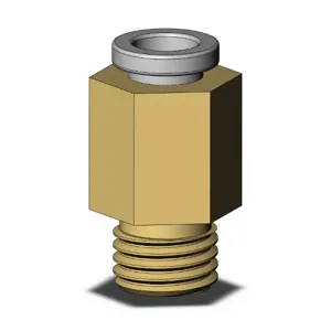 SMC VALVES KQ2H06-G01A Male Connector, 6 mm Size | AN8NHT