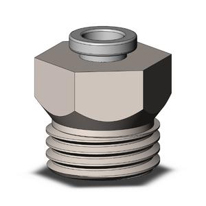 SMC VALVES KQ2H06-U03N Male Connector, 6 mm Size | AP2KQF