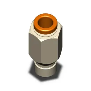 SMC VALVES KQ2H07-U01A Connector, 1/4 Inch Size | AN7JGA